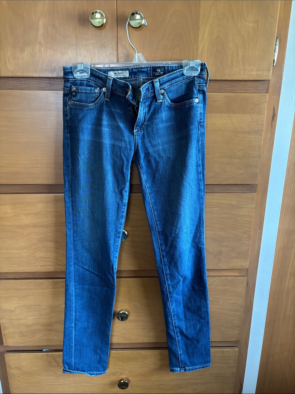 AG Adriano Goldschmied Women's Dark Blue Skinny Jeans